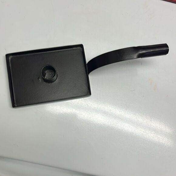 Unique Glass Oil Lamp Matched with a Rectangular Metal Chamber-stick - Picture 11 of 15